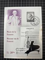 Feuillet "Reine Élisabeth : La Reine Musicienne" (1965), Neuf, Art, Enlèvement, Affranchi