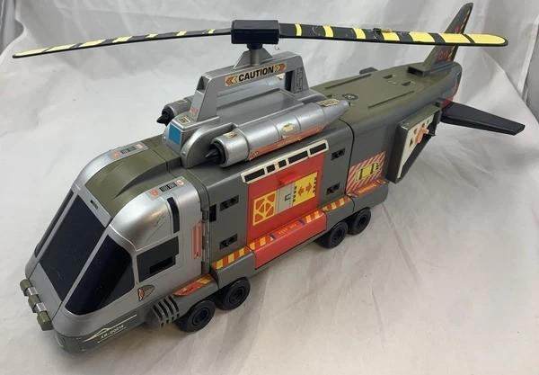 Matchbox Connectables Helikopter Transport Heli 1990 Mattel, Kinderen en Baby's, Speelgoed |Speelgoedvoertuigen, Zo goed als nieuw