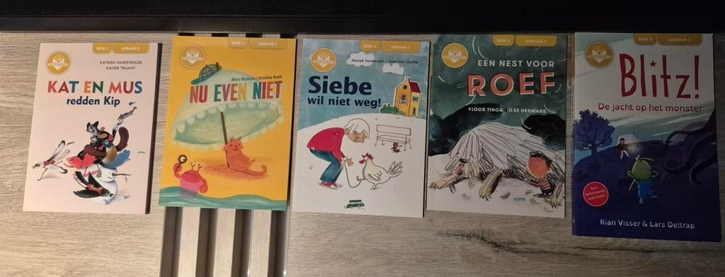 Boektoppers boeken 1ste en 2de leerjaar, Boeken, Ophalen
