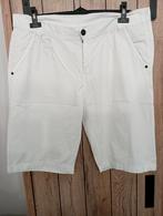 witte katoenen short mt 36, Kleding | Heren, Broeken en Pantalons, Ophalen of Verzenden, Zo goed als nieuw, Wit