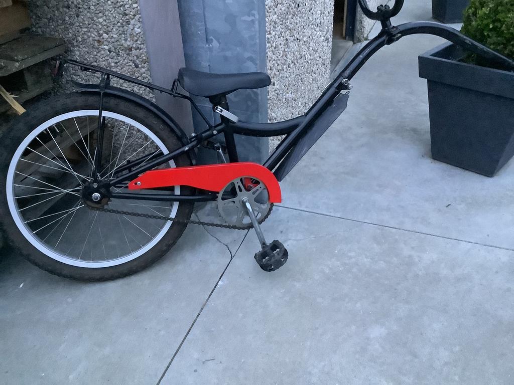 Aanhangfiets, Enlèvement, Utilisé, Vélo suiveur