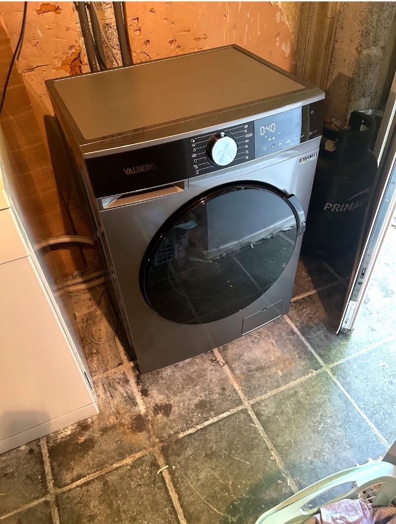 Lave linge valberg, 8 à 10 kg, Enlèvement, Utilisé, Classe énergétique A ou plus économe