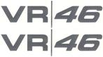 VR46 Valentino Rossi sticker set #10, Motos, Envoi