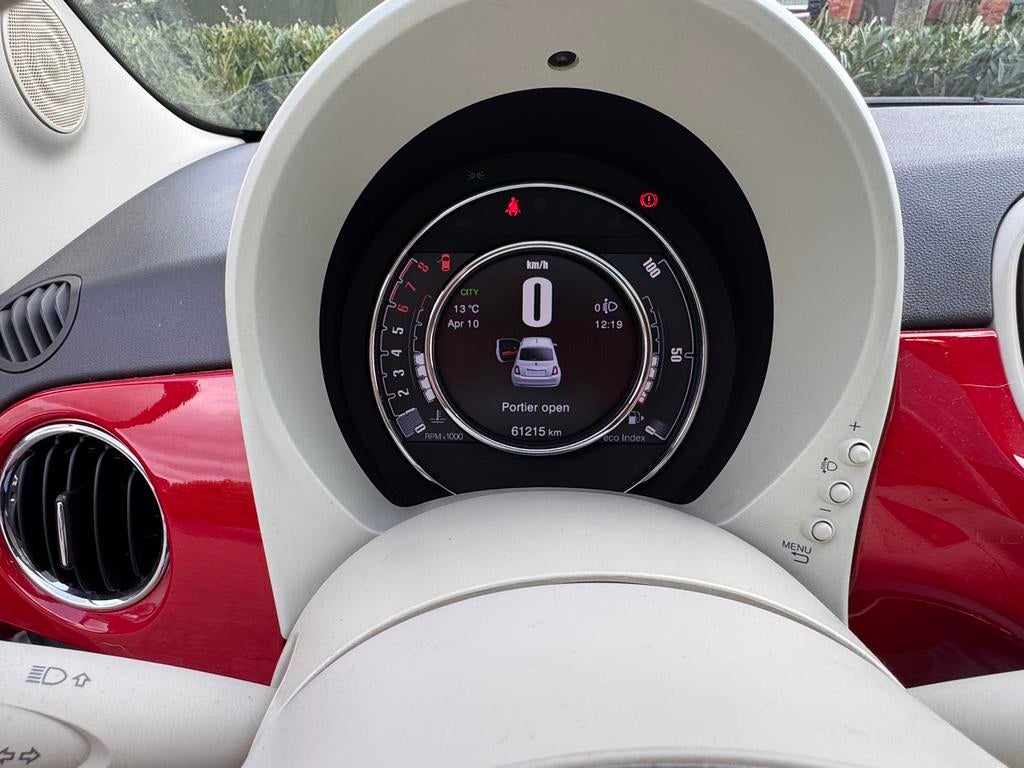 FIAT 500 benzine, Autos, Fiat, Rouge, Achat, Euro 6, Entreprise