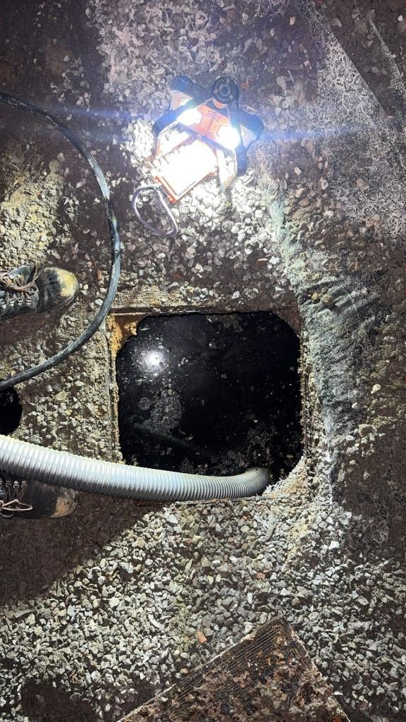 Vidange fosse septique, Enlèvement