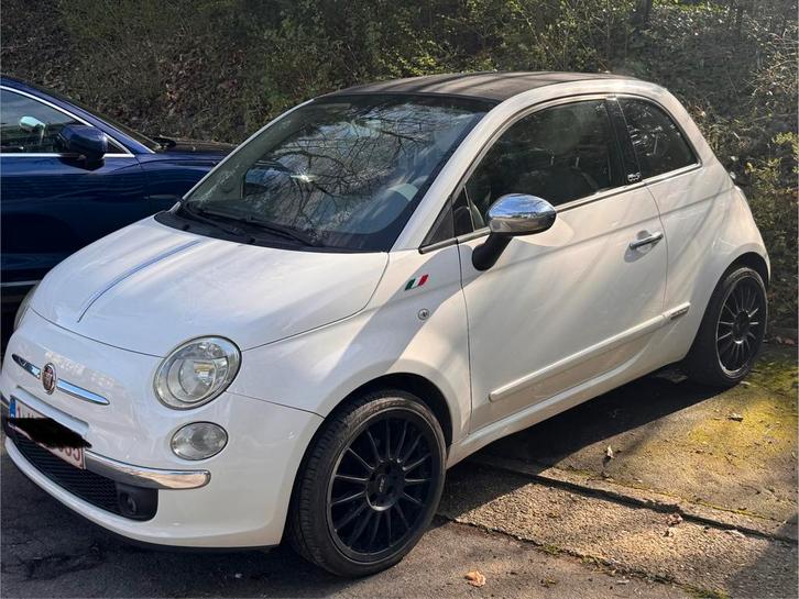 Fiat 500c cabriolet 2011, Auto's, Fiat, Particulier, 500C, Open dak, Benzine, Euro 5, Cabriolet, Leder, Onderhoudsboekje, Ophalen