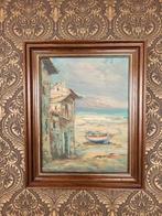 Liefelijk schilderijtje op doek, Ophalen