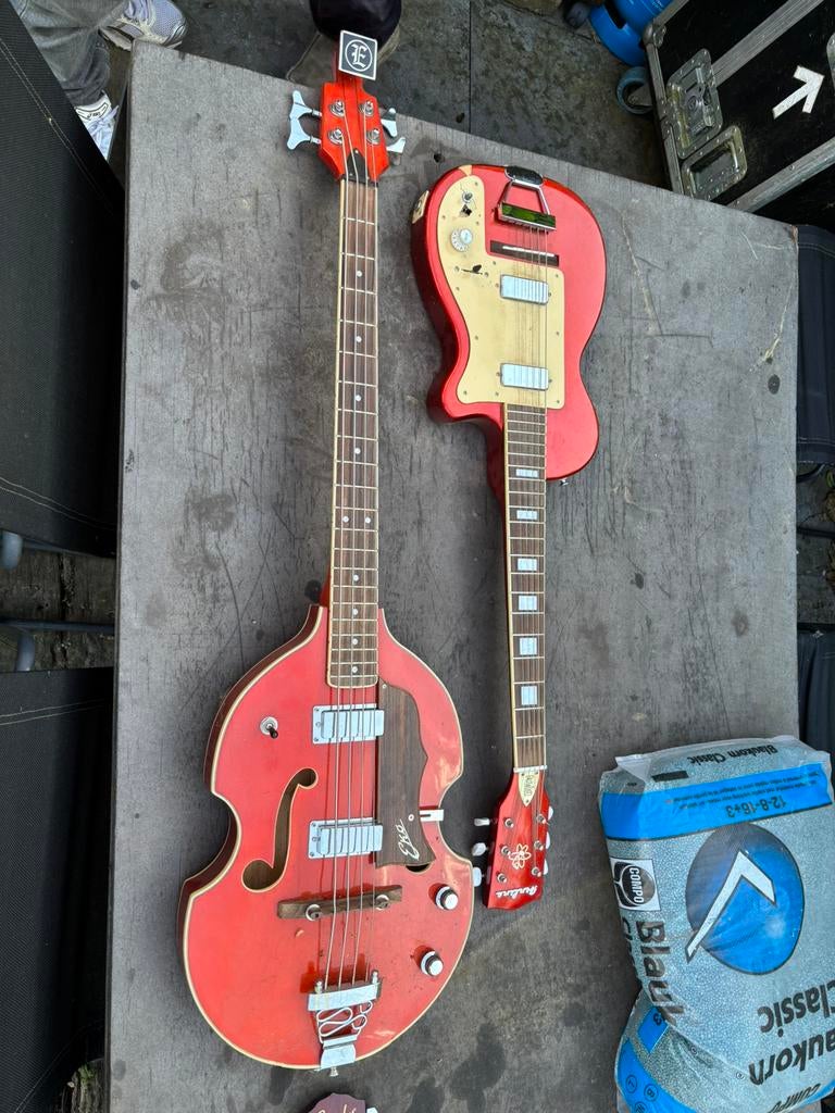 Gitaren, Muziek en Instrumenten, Snaarinstrumenten | Gitaren | Bas, Ophalen of Verzenden, Zo goed als nieuw, Elektrisch