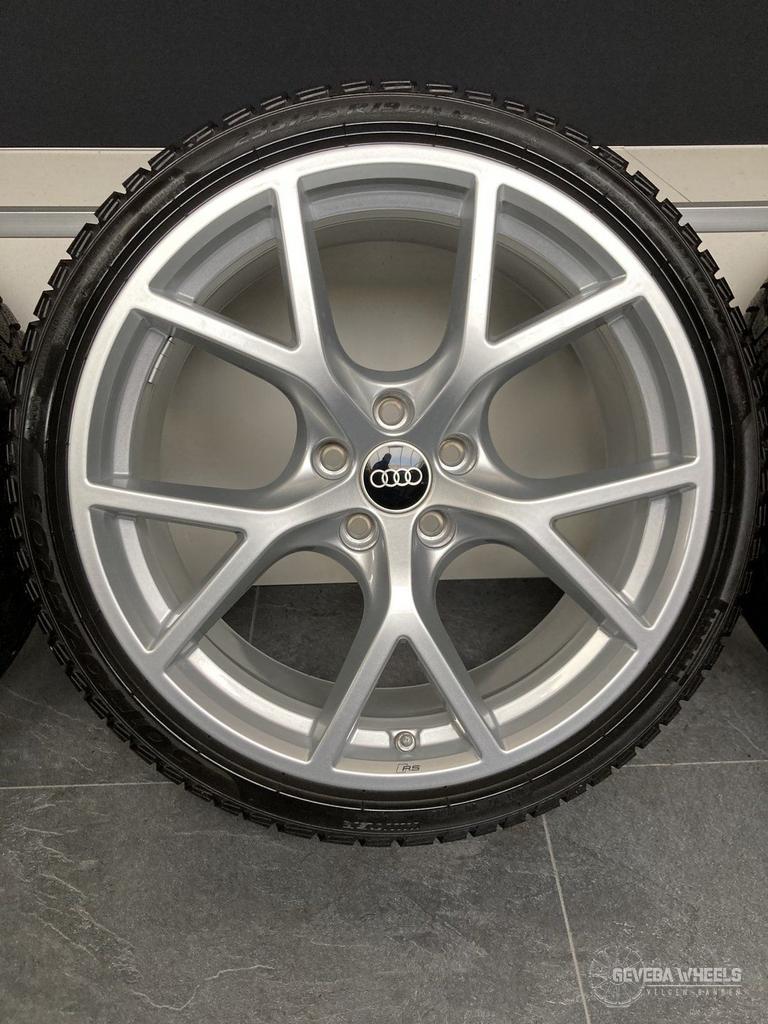 19” originele Audi RS3 8Y velgen + winterbanden 5x112   8Y0, Autos : Pièces & Accessoires, Pneus & Jantes, Pneus et Jantes, Pneus hiver