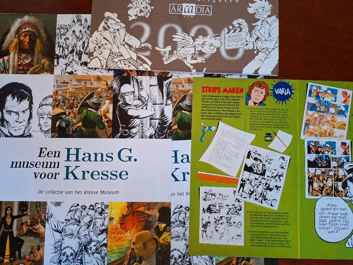 arcadia steven severijn hans G kresse bd folder, Livres, BD, Neuf, Plusieurs BD, Envoi