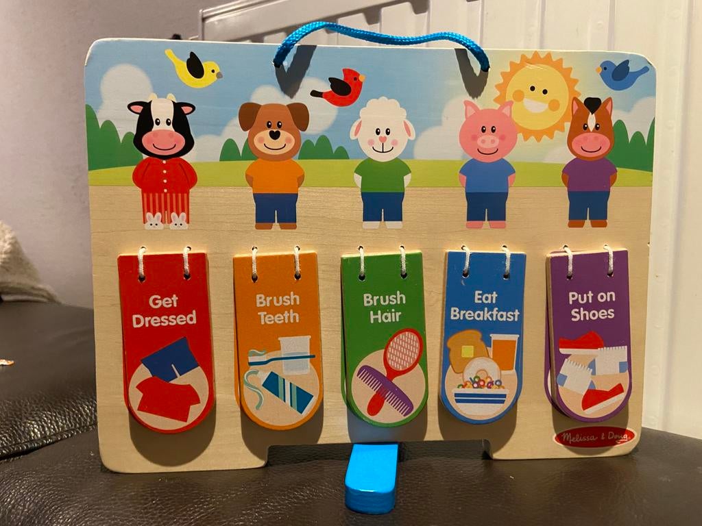 Routinebord Melissa & doug (Engels), Ophalen, Zo goed als nieuw