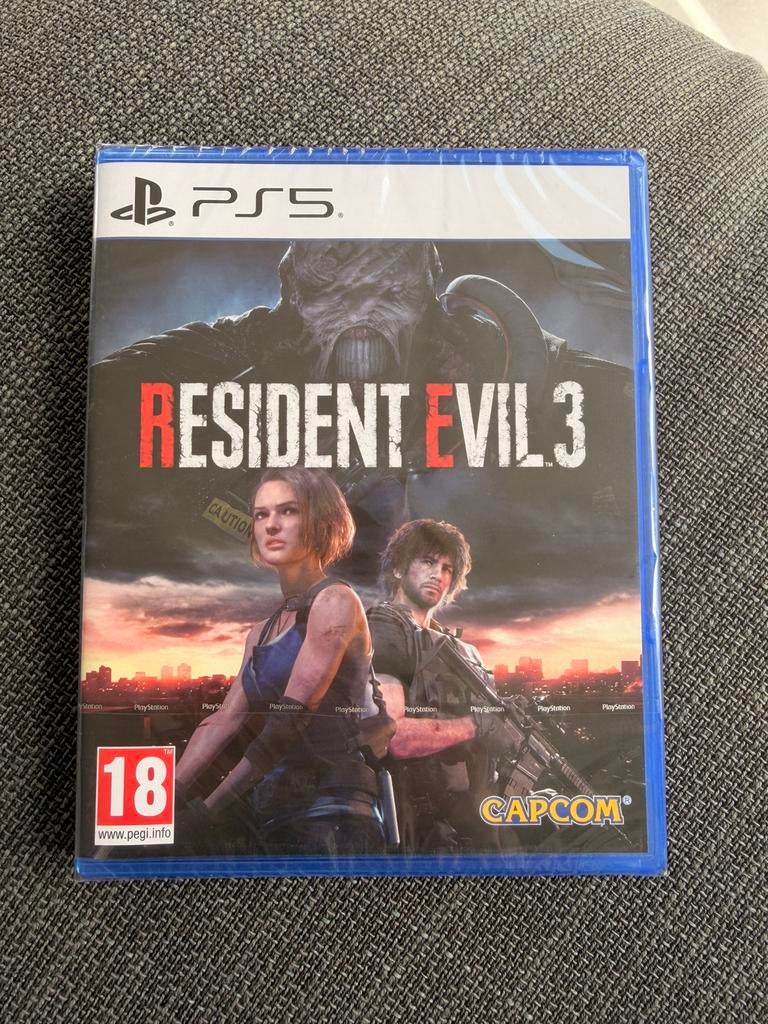 PS5 Resident Evil 3 PS5-spel, Ophalen of Verzenden, Nieuw