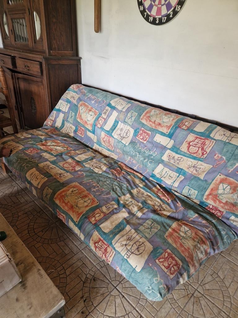 Zetelbed, Ophalen, Overige kleuren, 210 cm, Tweepersoons