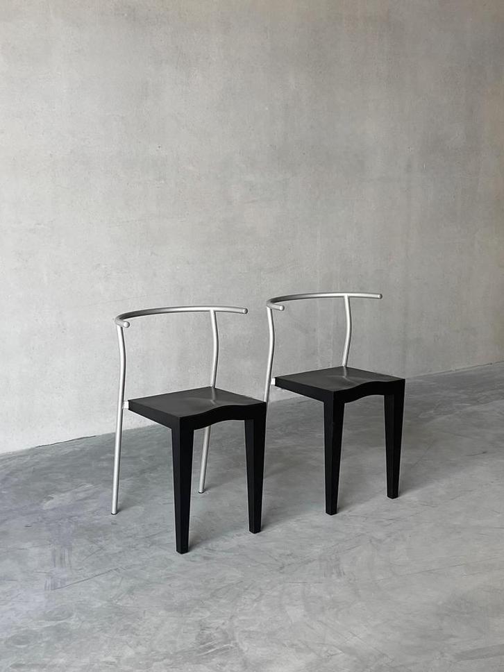 Vintage design Philippe Starck stoelen voor Kartell, Antiquités & Art, Antiquités | Meubles | Chaises & Canapés, Enlèvement