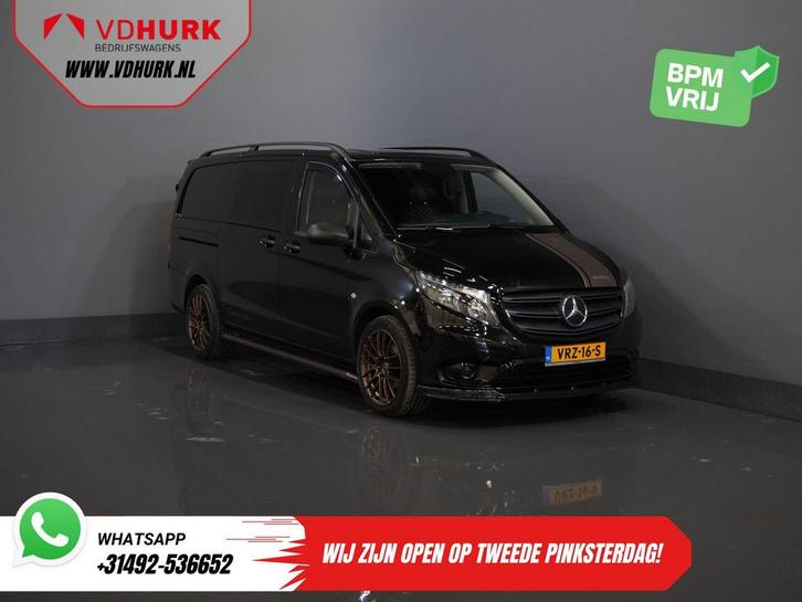 Mercedes-Benz Vito 114 CDI Aut. DC Dubbel Cabine Buffl Leder, Autos, Camionnettes & Utilitaires, Entreprise, ABS, Air conditionné