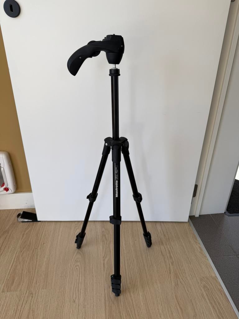 Camera-statief Manfrotto, Audio, Tv en Foto, Fotografie | Statieven en Balhoofden, Ophalen, Zo goed als nieuw