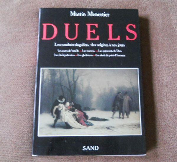 Duels (Martin Monestier), Livres, Histoire mondiale, Utilisé, Europe, Enlèvement ou Envoi