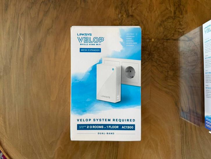 Linksys Velop Mesh Wifi - WHW0101P, Computers en Software, WiFi-versterkers, Zo goed als nieuw, Ophalen