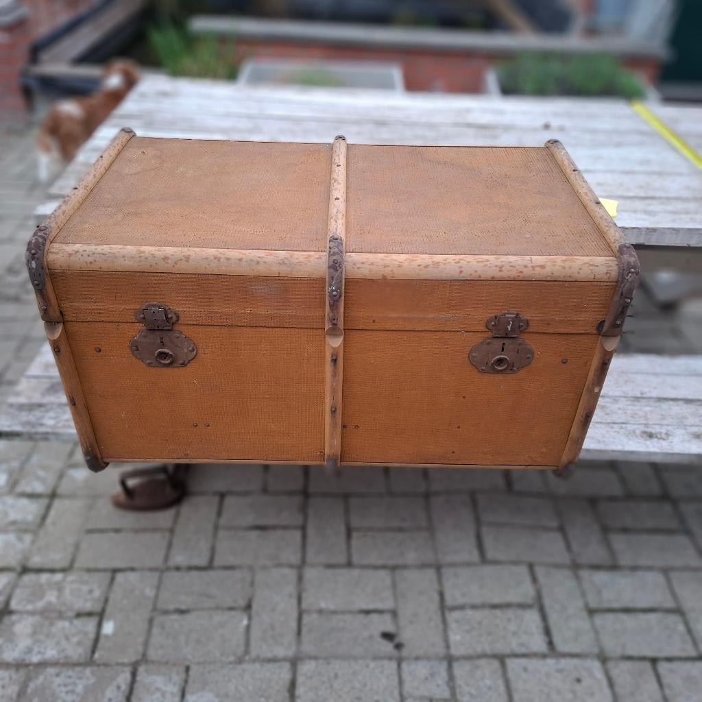 Mooie antieke koffer/hutkoffer, Ophalen