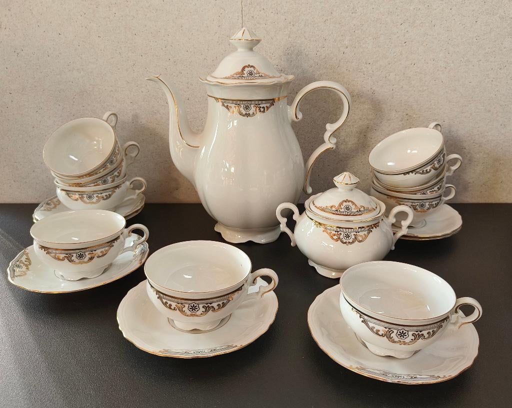 Porselein set Mitterteich Bavaria US Zone, Enlèvement