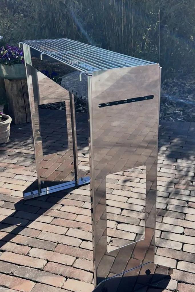 Barbecue: BBQ INOX souvlaki arrosticini, Tuin en Terras, Barbecue-accessoires, Nieuw, Ophalen