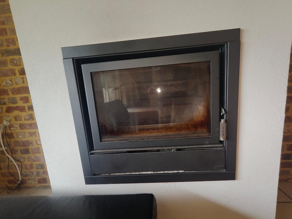 haardvuur, Ophalen, Gebruikt, Inbouwhaard