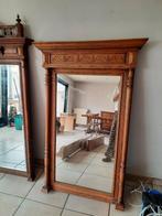 Antieke schouwspiegel eik., Ophalen