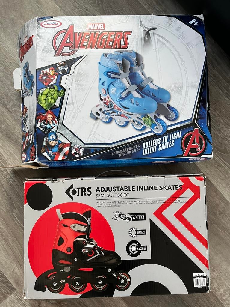 Inline skates, Kinderen en Baby's, Speelgoed | Buiten | Rolschaatsen, Ophalen, Zo goed als nieuw