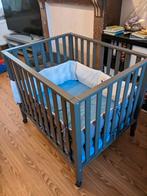 Parc bébé 95 x 75 cm + matelas., Enlèvement, Utilisé, Rectangulaire, Roulettes