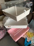 Lot de 3 cages pour hamster (L: 540 l:390 H: 265), Enlèvement, Utilisé