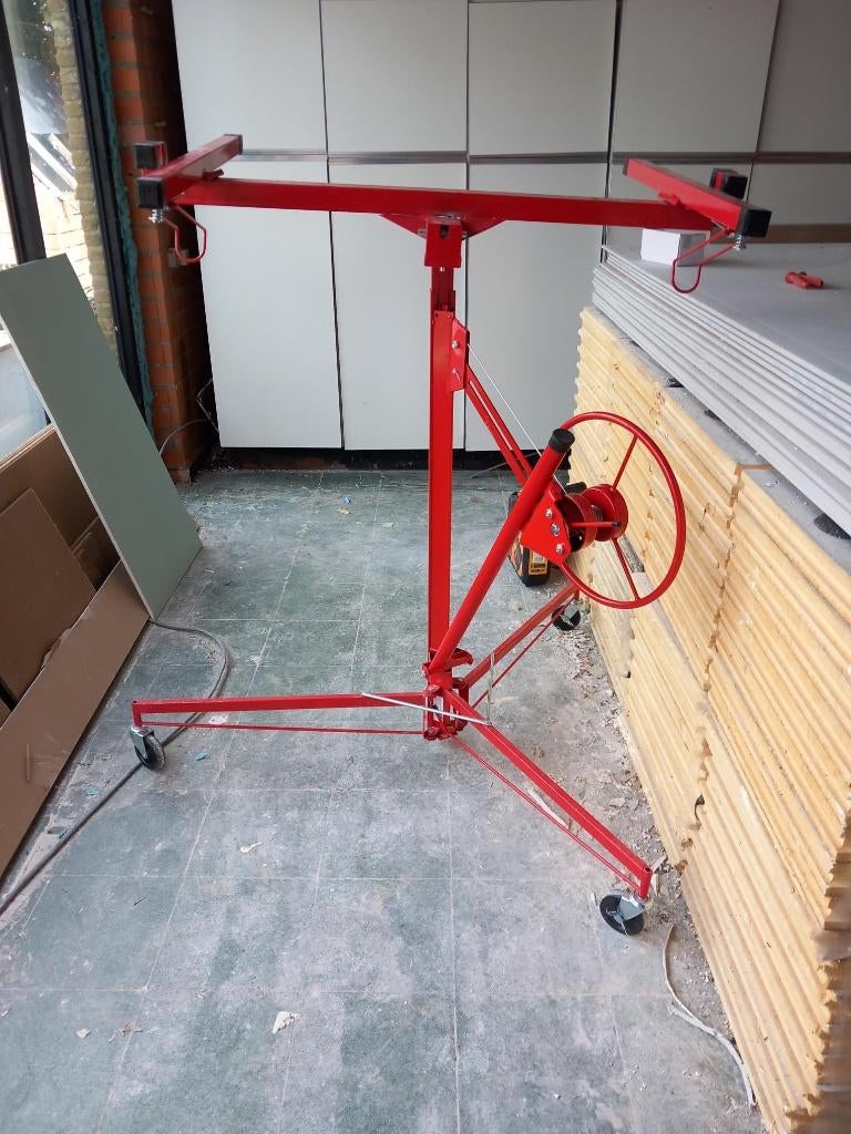 Platenlift, Ophalen, Zo goed als nieuw, Bouwlift