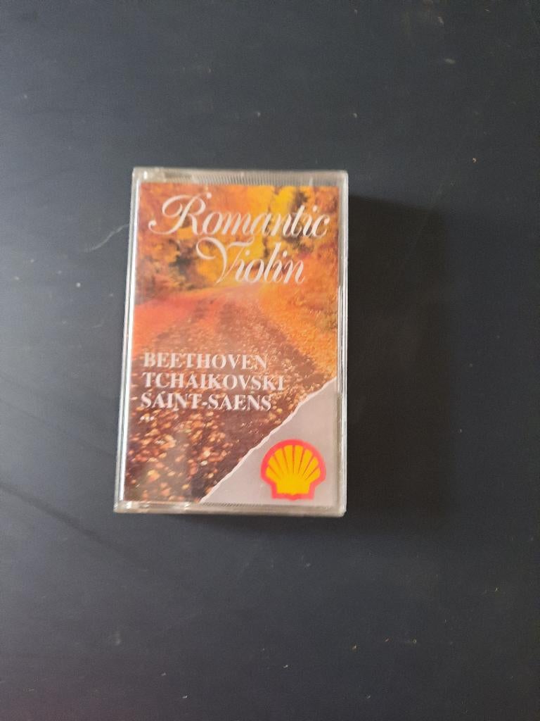 CASSETTE BANDJE ROMATIC VIOLIN, Cd's en Dvd's, Cassettebandjes, Klassiek, 1 bandje, Ophalen of Verzenden, Zo goed als nieuw