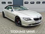 BMW 6 Serie 650 CI 6-serie 650i Cabrio 4.8 V8 367PK Youngtim, Cuir, Argent ou Gris, Achat, Entreprise