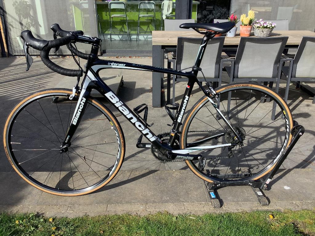 Racefiets Bianchi Intenso M 54, Fietsen en Brommers, 28 inch, Zo goed als nieuw, Meer dan 20 versnellingen, 53 tot 57 cm