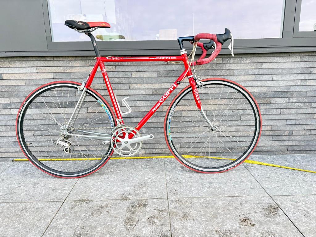 Fausto Coppi – Vintage Italiaanse Racefiets (Campagnolo), Vélos & Vélomoteurs, Vélos | Hommes | Vélos de sport & Vélo de randonnée