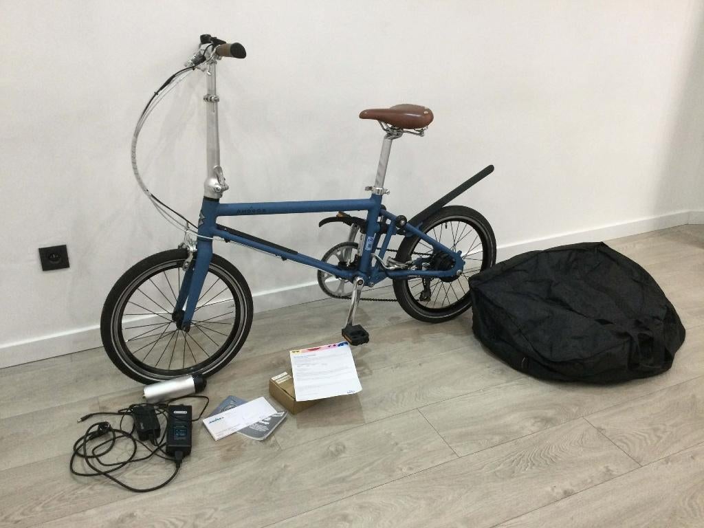 AHOOGA ------- A Bxl ----------, Vélos & Vélomoteurs, 59 cm ou plus, Enlèvement, Comme neuf, 50 km par batterie ou plus