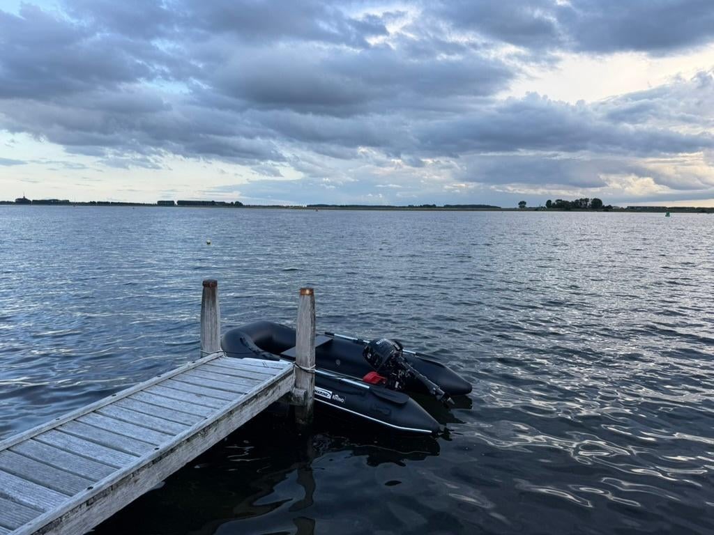 Suzuki Nimarine Black Rhino MX 290 / DF 6pk, Watersport en Boten, Aluminium, Zo goed als nieuw, Benzine, Minder dan 70 pk