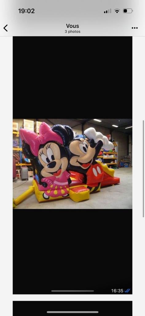 Château gonflable à louer, Enlèvement