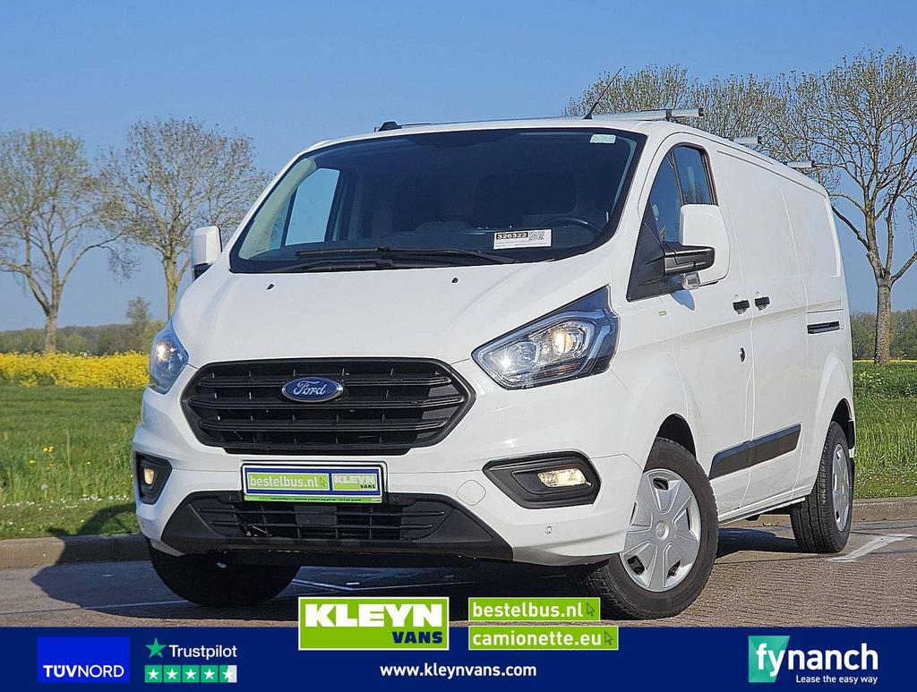 Ford TRANSIT CUSTOM 2.0 L2 2xZijdeur Euro6!, Auto's, Bestelwagens en Lichte vracht, Bedrijf, ABS, Airconditioning, Centrale vergrendeling