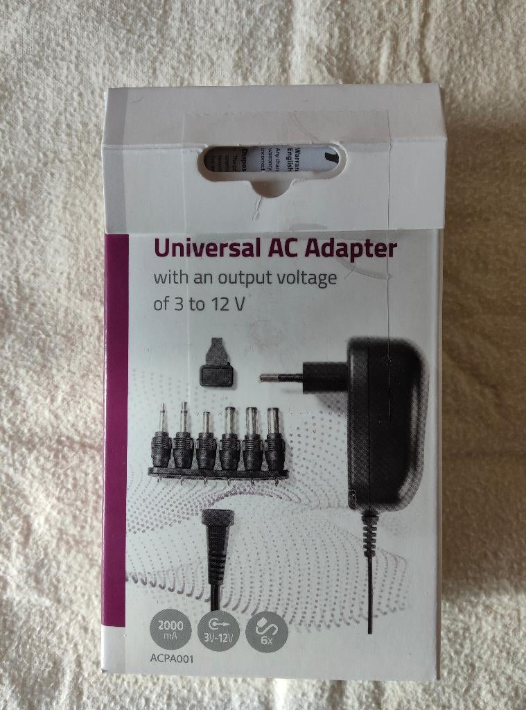 Adaptateur, TV, Hi-fi & Vidéo, Envoi, Neuf