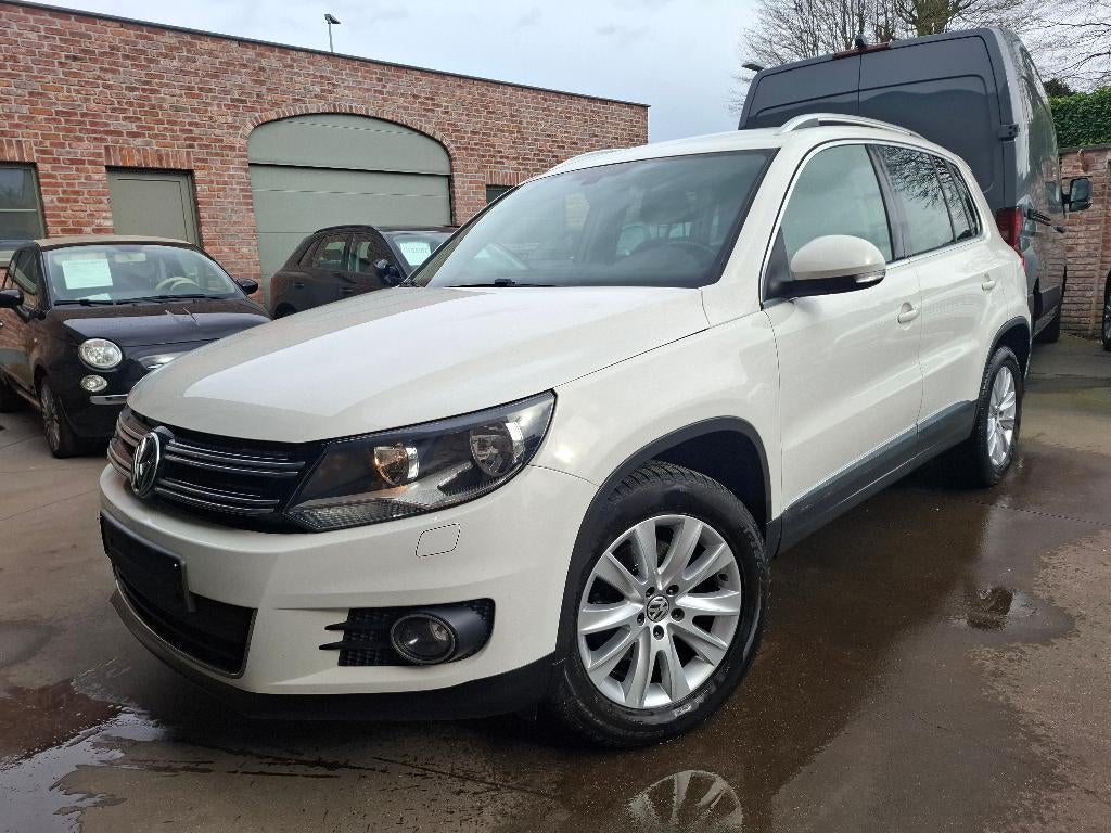 VW Tiguan , 2.0TDi / 161km , Alcantara , Airco , Cc, Auto's, Voorwielaandrijving, Euro 5, Zwart, 4 cilinders