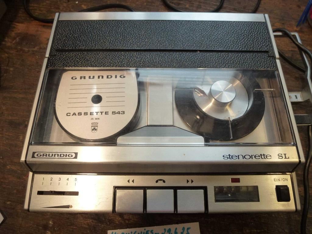 magnétophone à bande ,GRUNDIG STENORETTE SL ( n2 ), TV, Hi-fi & Vidéo, Enregistreurs audio, Magnétophone, Avec bandes, Enlèvement ou Envoi