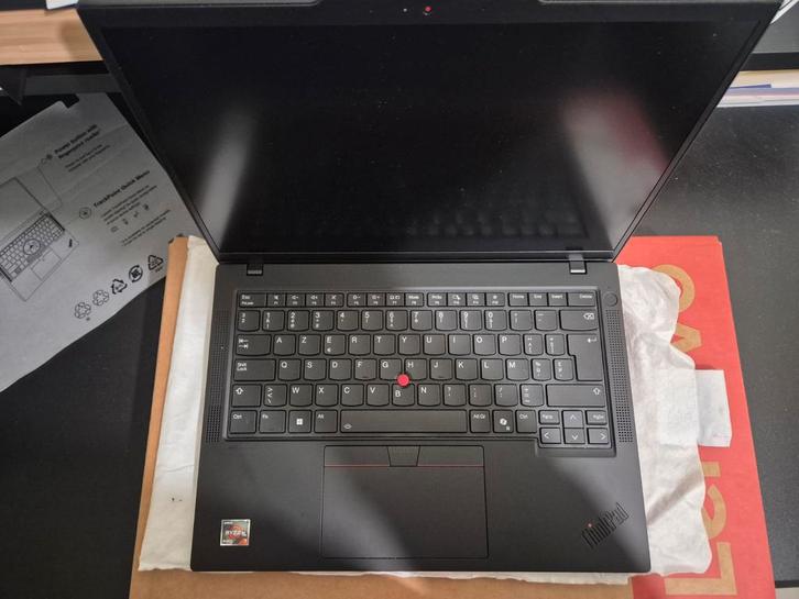 Lenovo ThinkPad T14 Gen 5 — Ryzen 7 Pro — 16 GB RAM — Window, Computers en Software, Windows Laptops, Zo goed als nieuw, 14 inch