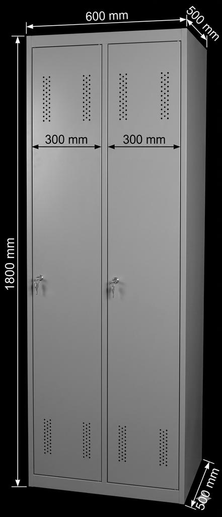 Armoire à casiers grise, Enlèvement, Comme neuf