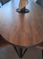 Plateau de table ovale, Table ovale au design moderne et chaleureux, Comme neuf, Enlèvement, Ovale