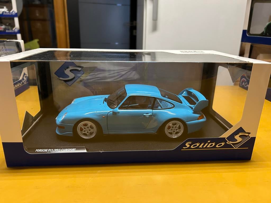 Porsche 911 solido, Enlèvement, Comme neuf, Solido