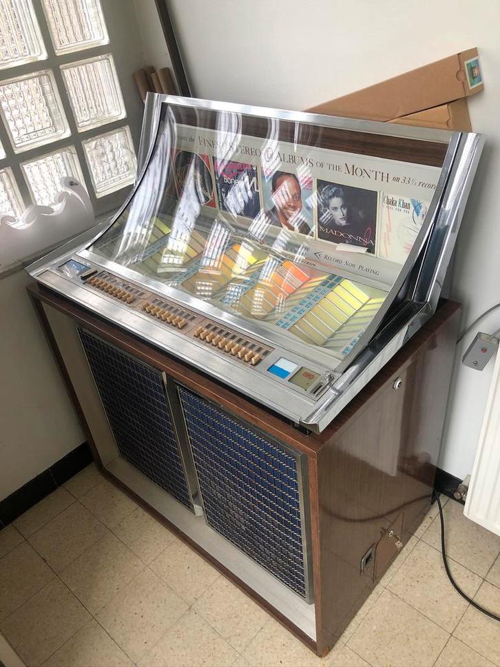 Seeburg LPC1 – Prachtige vintage jukebox (45 & 33 rpm), Collections, Machines | Jukebox, Comme neuf, Seeburg, Enlèvement