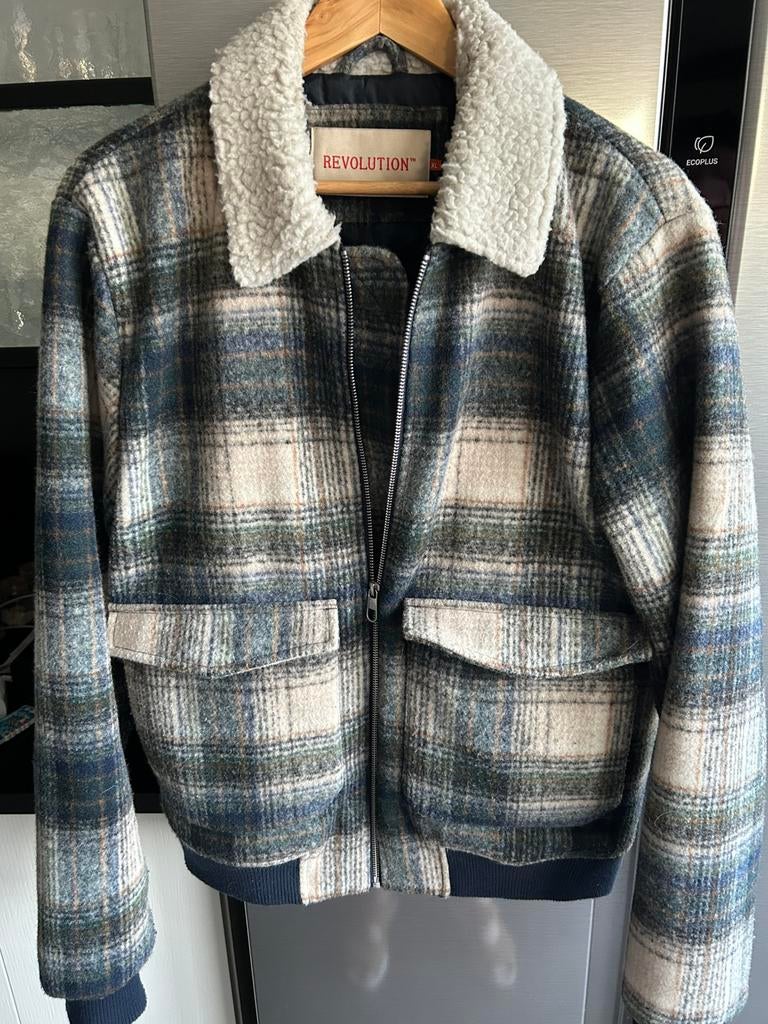 Gloednieuwe prachtige sportieve heren jack maat XL, Ophalen of Verzenden, Nieuw, Maat 56/58 (XL), Blauw