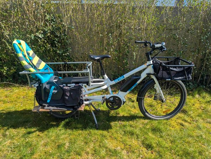 Longtail Yuba Spicy Curry (motor aan vervanging toe), Vélos & Vélomoteurs, Vélos | Vélos avec bac, Utilisé, Autres marques, 3 enfants