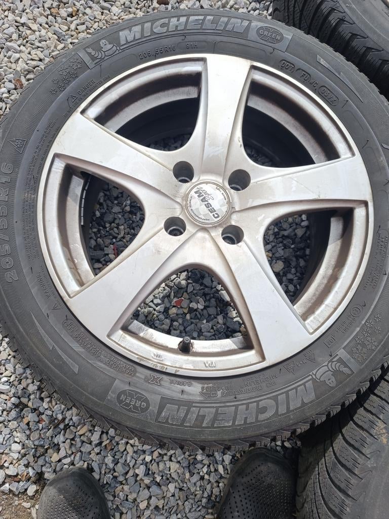 4 jantes 16 p, Auto-onderdelen, Banden en Velgen, Band(en), 16 inch